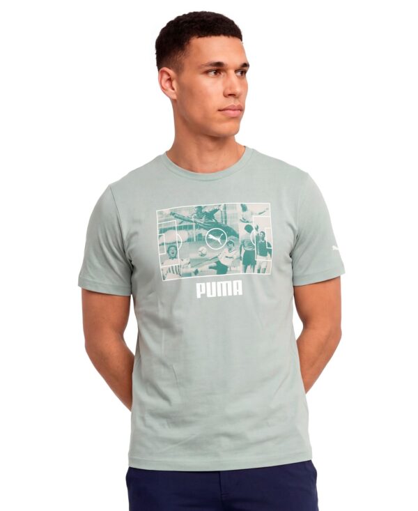 Men's Soccer Photo Real Short-Sleeve T-Shirt