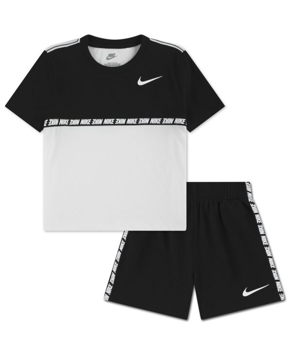 Toddler Boys' 2T-4T Short-Sleeve T-Shirt and Shorts, 2-Piece Set