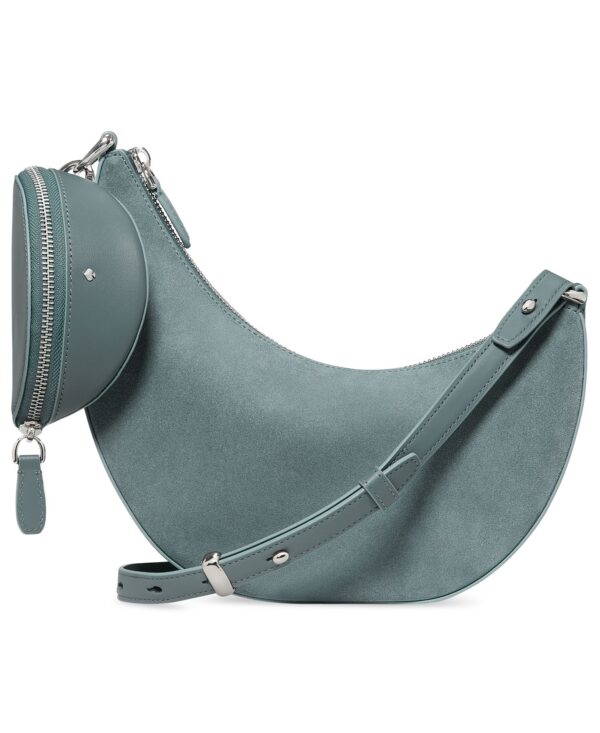Duo Small Suede Crossbody Bag