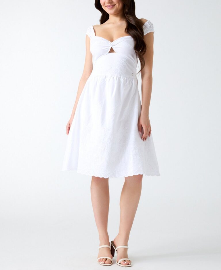 Women's Cotton Stella Embroidered Dress