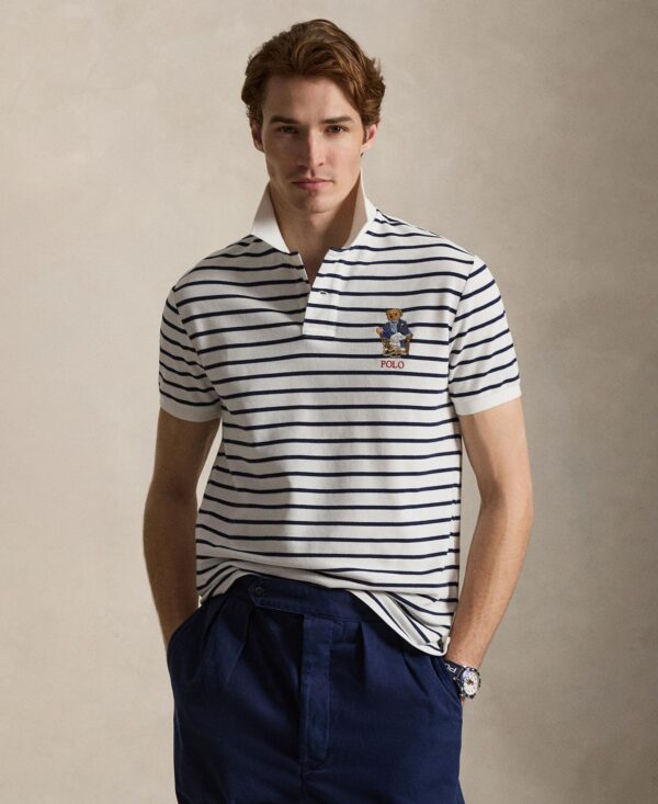 Custom Slim-Fit Polo Bear Polo Shirt