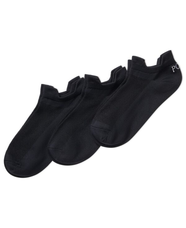 Women's Double Tab No Show Socks, 3-Pack