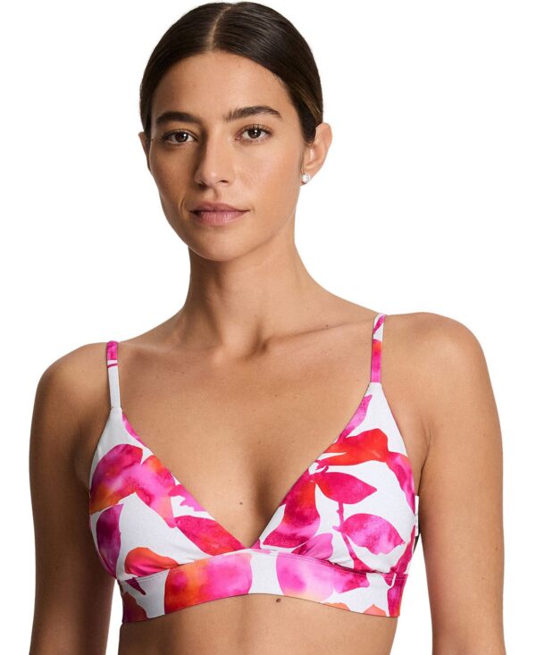 Women's Triangle V-Neck Swim Top