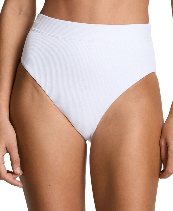 Women's Banded High-Waist Swim Bottoms