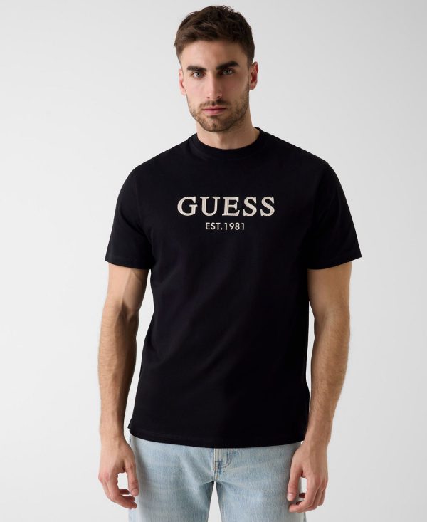 Men's Short-Sleeve Guelogo Embroidered T-Shirt