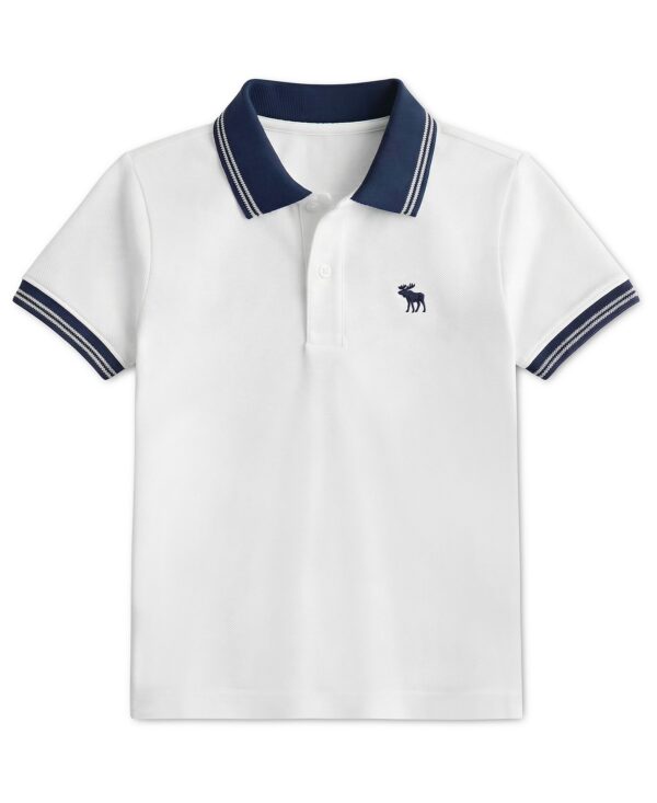 Toddler Boys' 2T-5T Tipped Short-Sleeve Polo Shirt