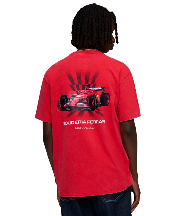 Men's Ferrari Car Graphic T-Shirt