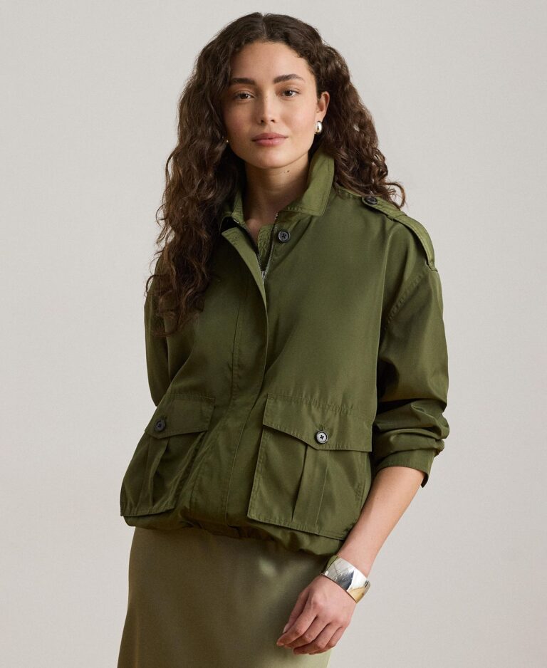 Women's Full-Zip Windbreaker Jacket