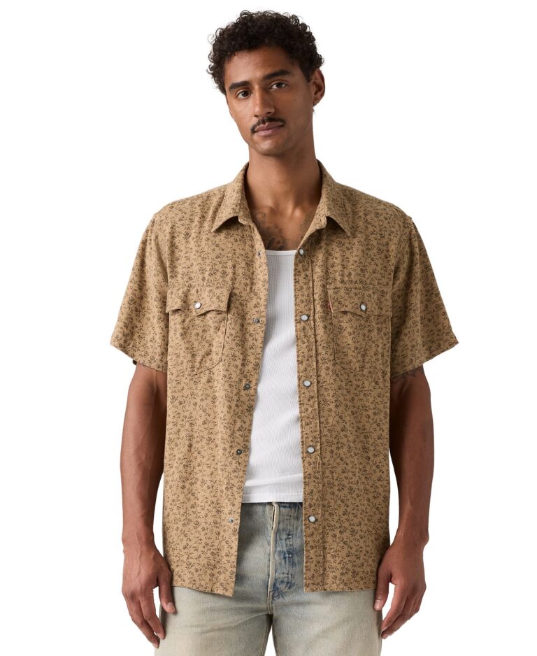 Men's Short-Sleeve Western Shirt