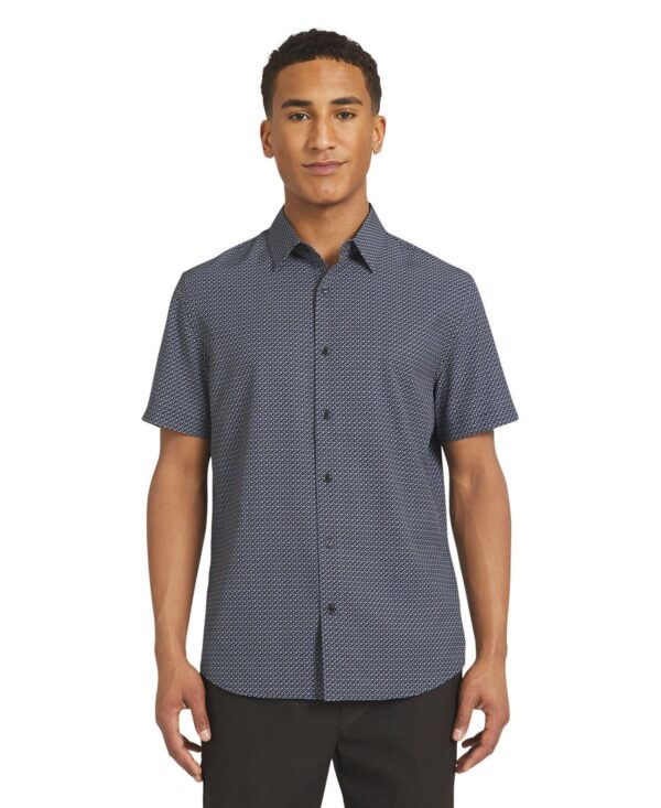 Men's declan printed button-up shirt