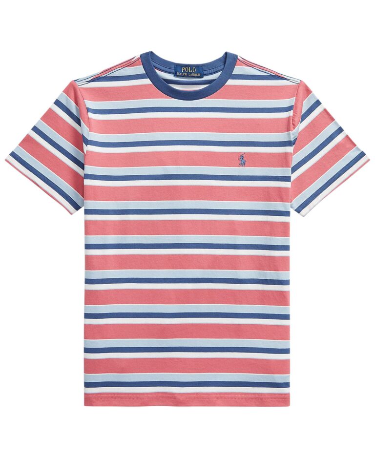 Boys' 8-20 Striped Crewneck T-Shirt