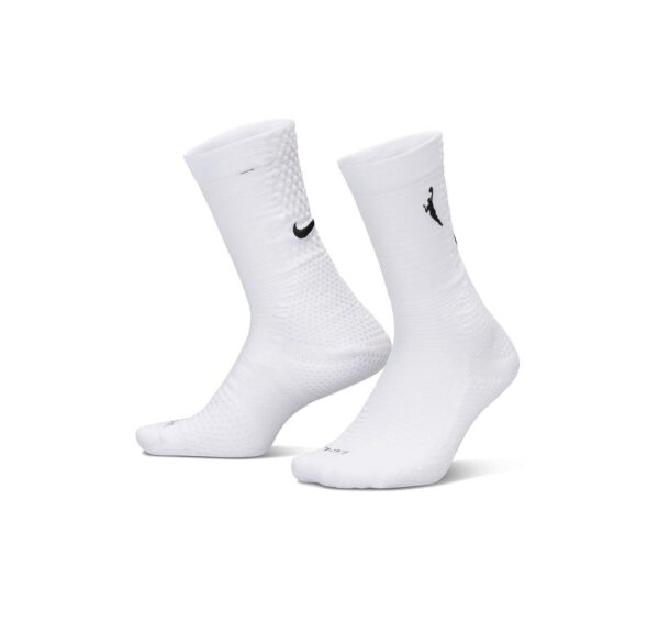 Men's and Women's White WNBA Unicorn Dri-FIT ADV Cushioned Crew Socks