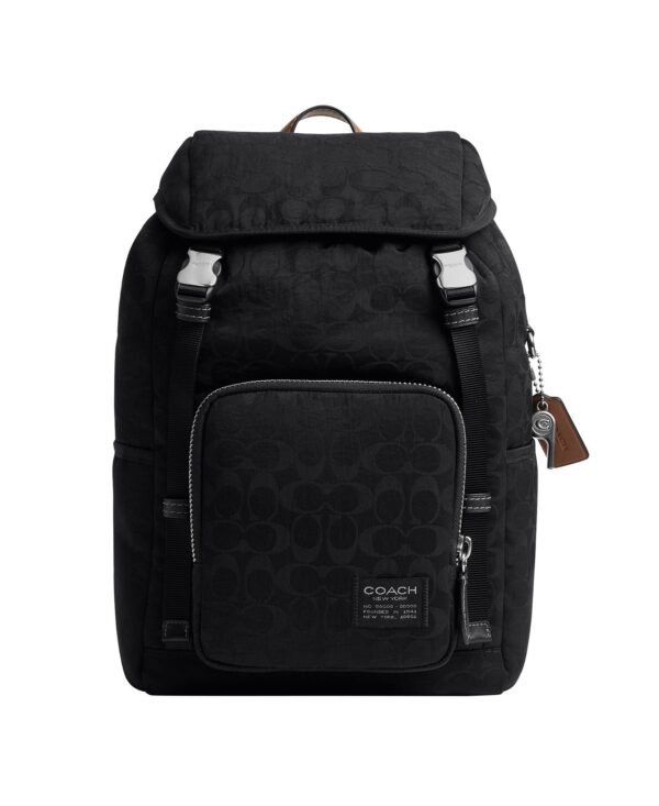 Men's Logan Signature Leather Backpack