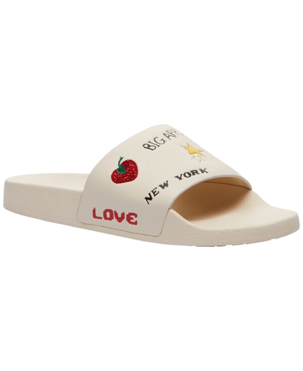 Men's Sketch Print Slides
