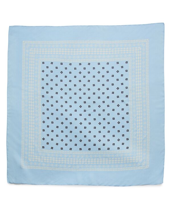 Geometric Bandana Printed Square Scarf