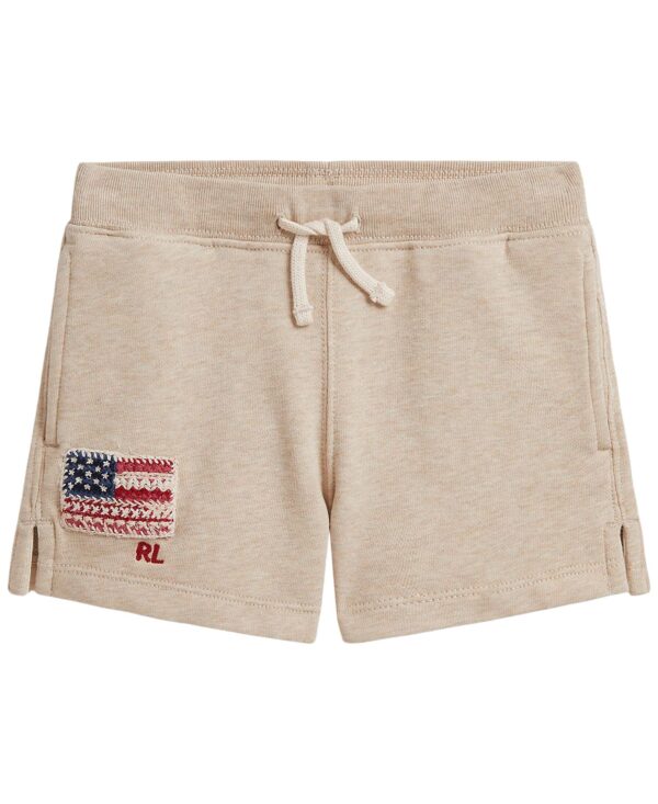 Girls' 2T-6X Flag Terry Pull-On Shorts