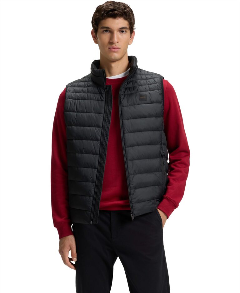 Men's Packable Slim-Fit Gilet Jacket