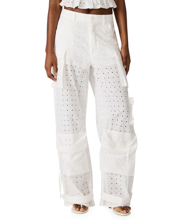DUO pant in eyelet