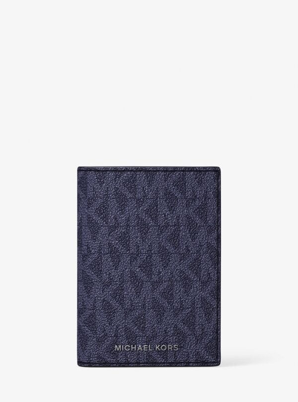 hudson signature logo folio card case