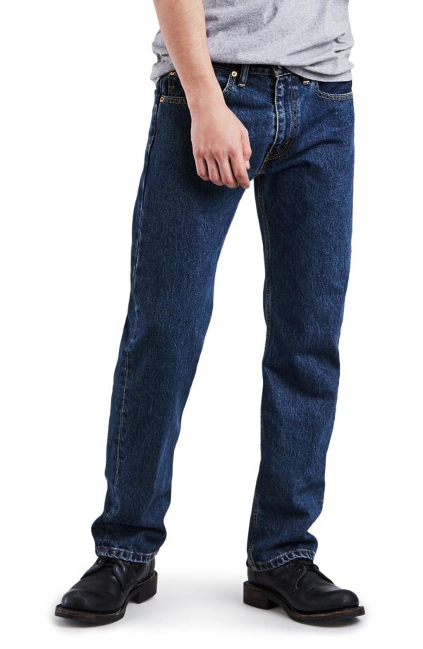 505™ Regular Dark Straight Jeans - 29–36