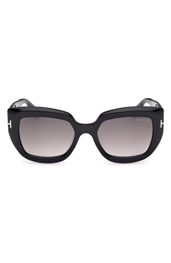Saltzman 53mm Gradient Butterfly Sunglasses