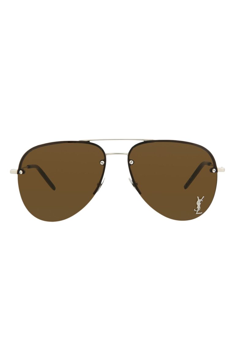59mm Aviator Sunglasses