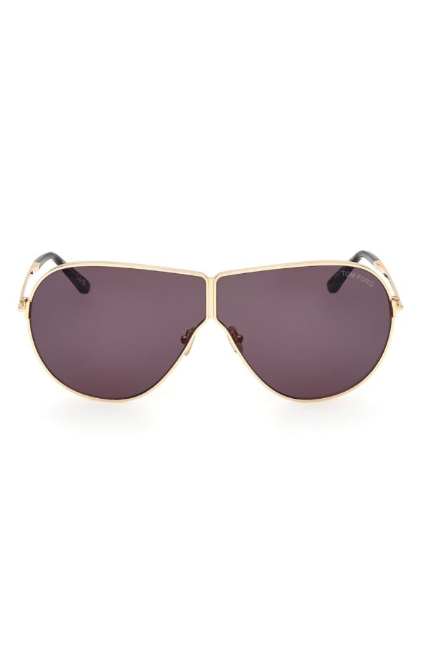 Keating 71mm Oversize Pilot Sunglasses