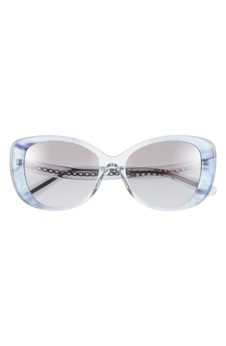 57mm Rectangle Sunglasses