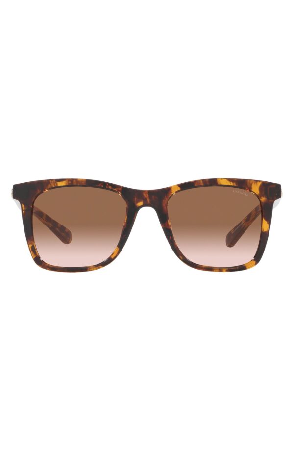 51mm Gradient Square Sunglasses