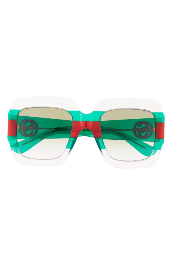 54mm Square Sunglasses