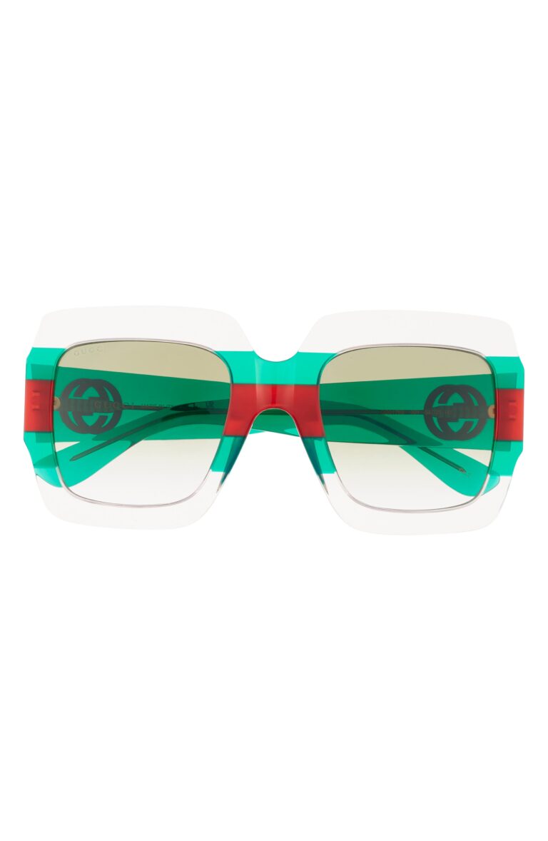 54mm Square Sunglasses