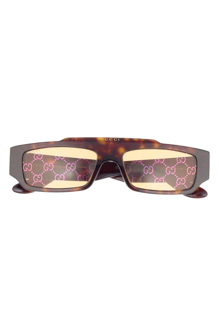 55mm Rectangular Sunglasses