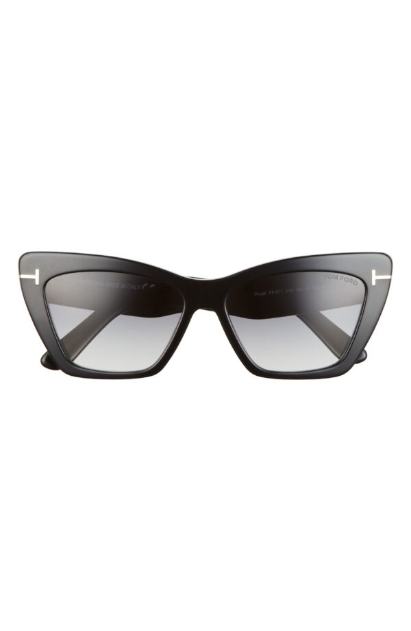 Wyatt 56mm Gradient Cat Eye Sunglasses