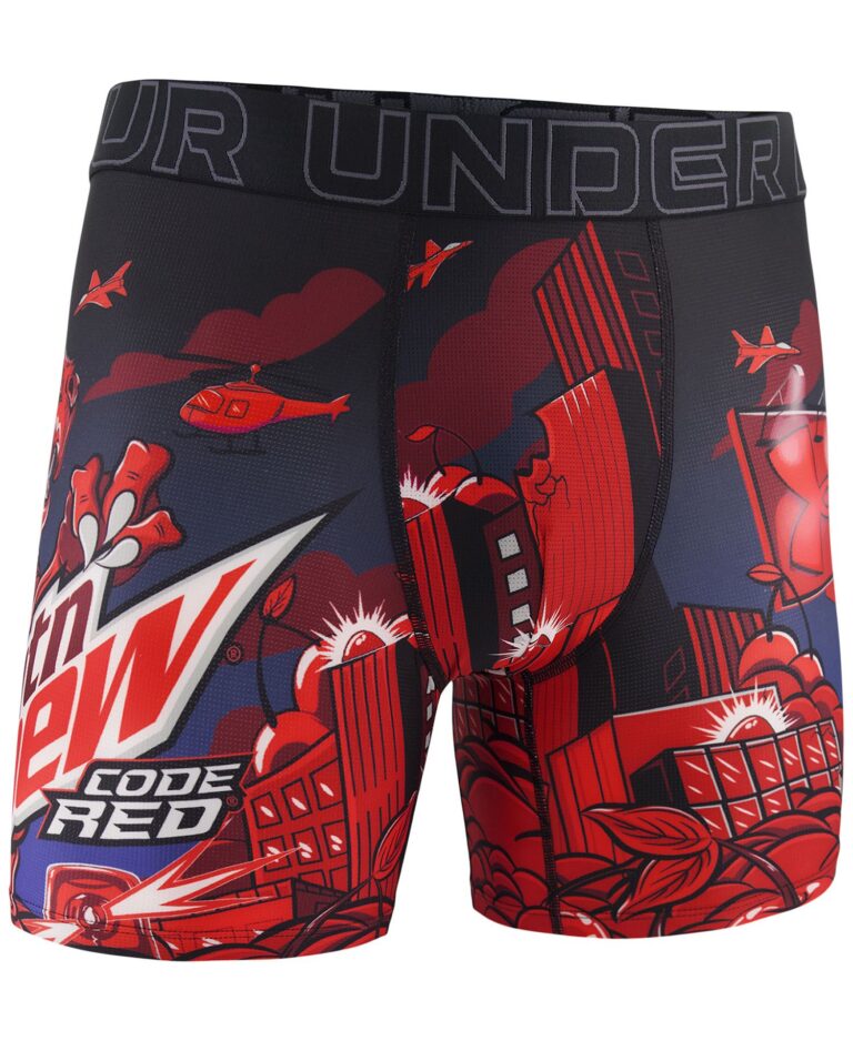 Men's Mountain Dew Printed Performance Tech Mesh 6