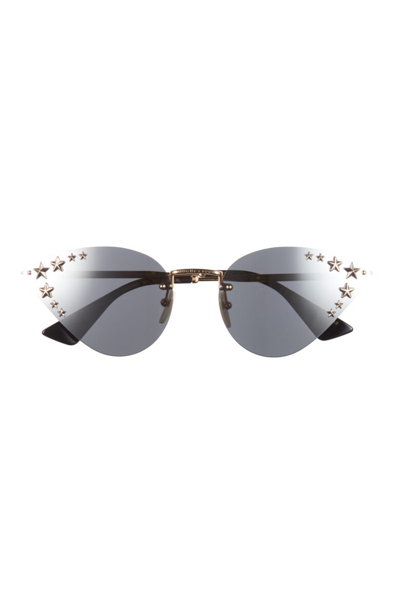 64mm Cat Eye Sunglasses