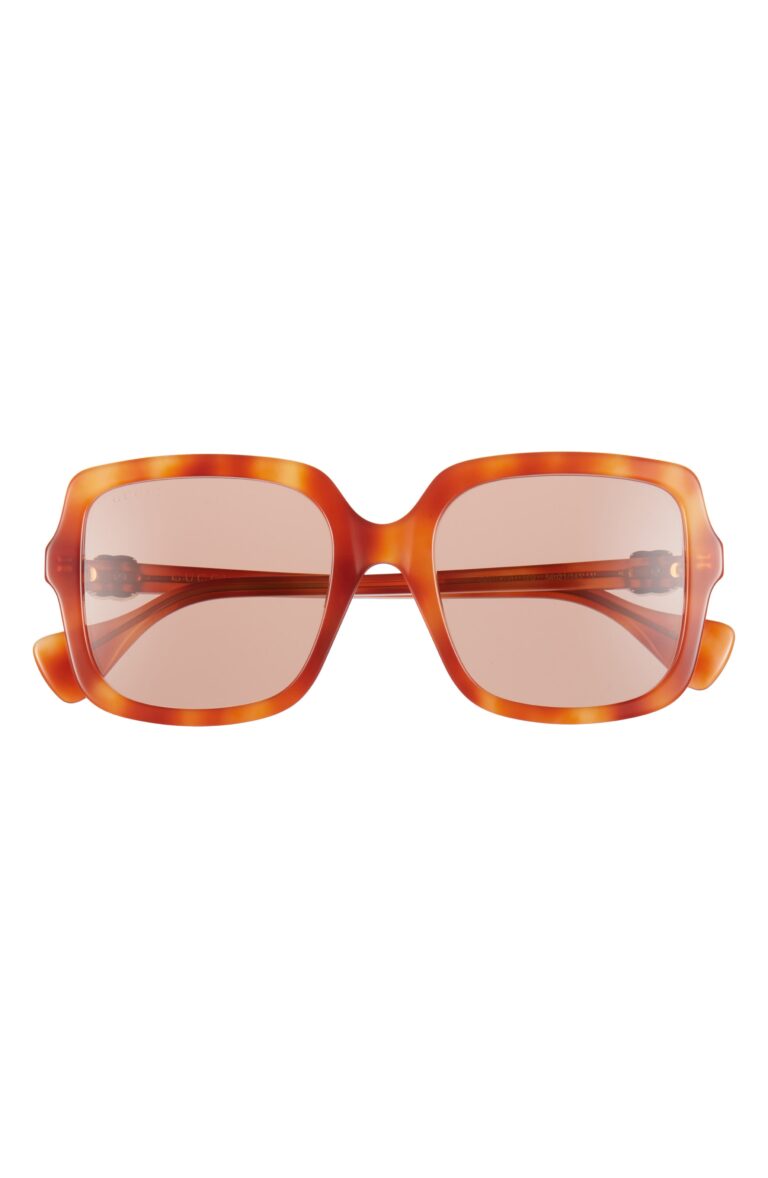 54mm Square Sunglasses