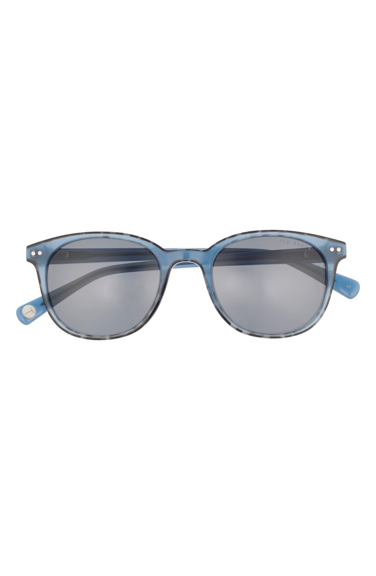 51mm Polarized Round Sunglasses