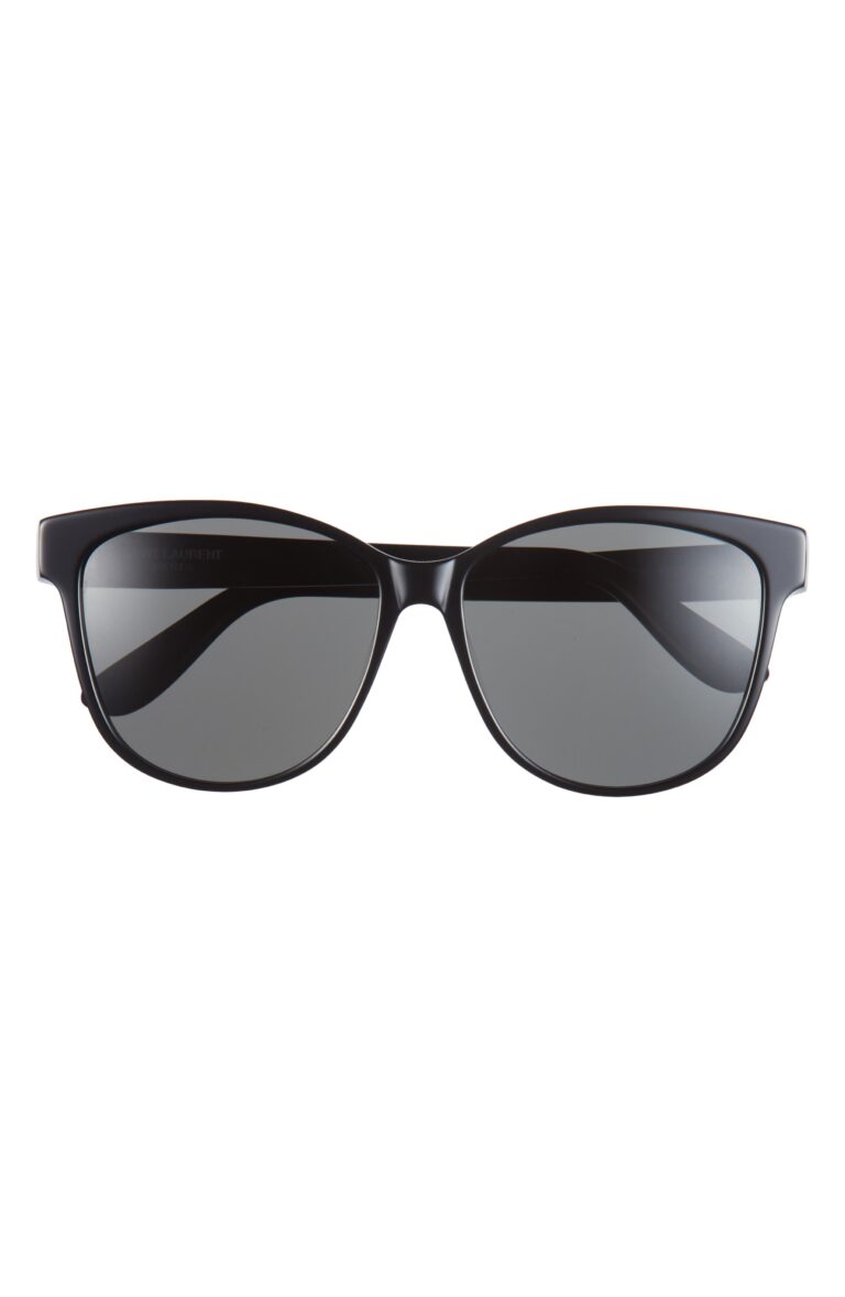 58mm Oval Sunglasses