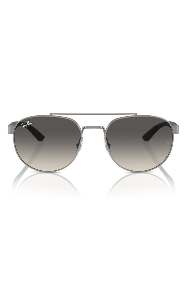 56mm Gradient Irregular Sunglasses