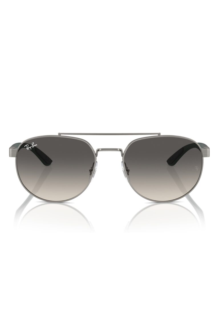 56mm Gradient Irregular Sunglasses