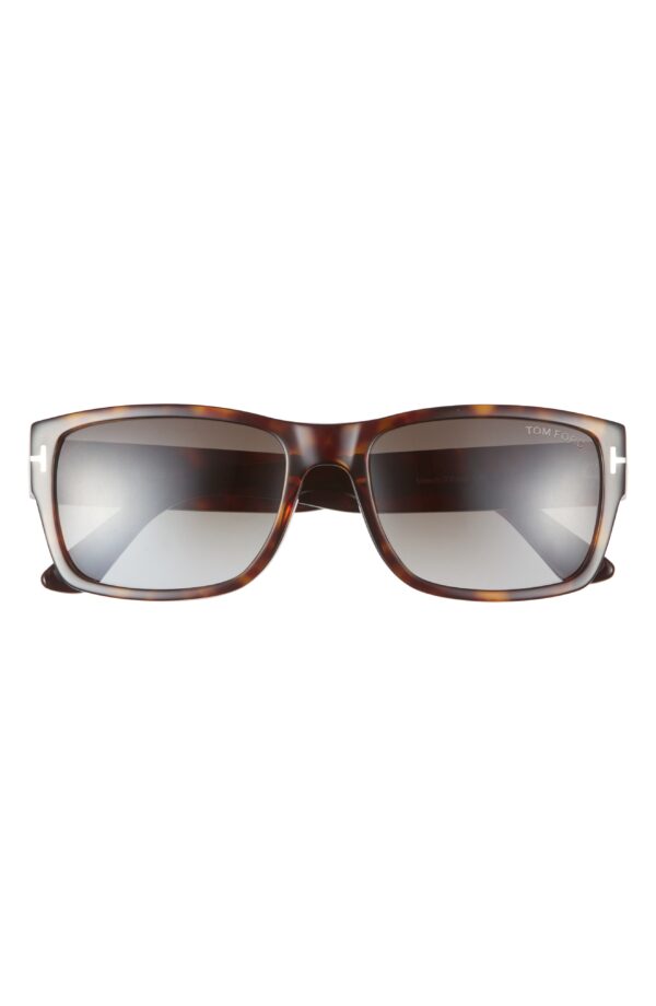 56mm Rectangle Sunglasses
