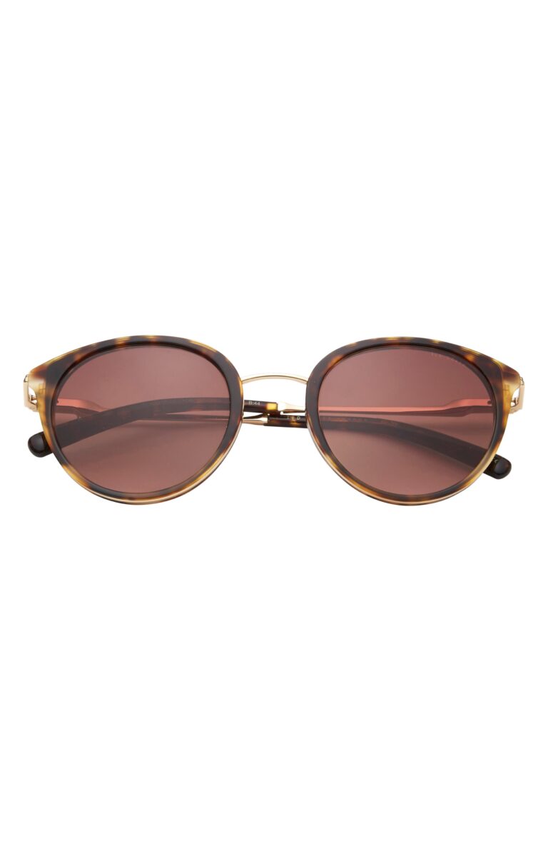 50mm Gradient Round Sunglasses