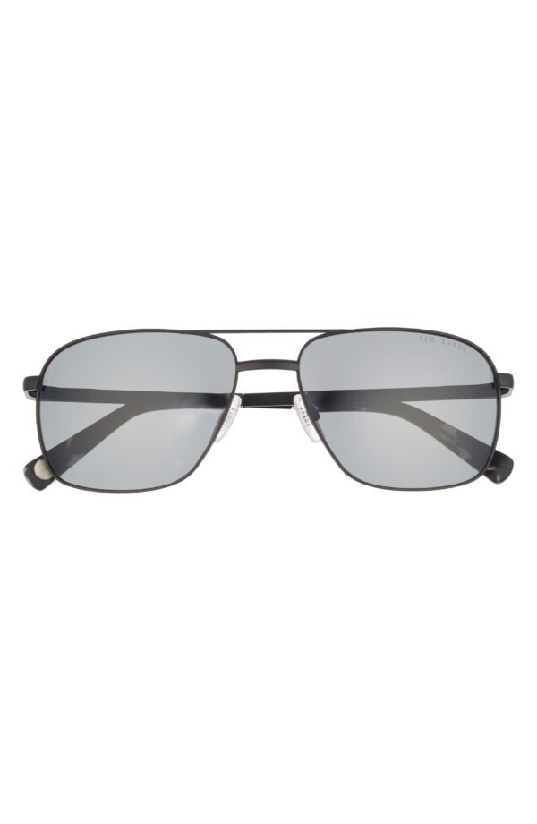 58mm Polarized Aviator Sunglasses