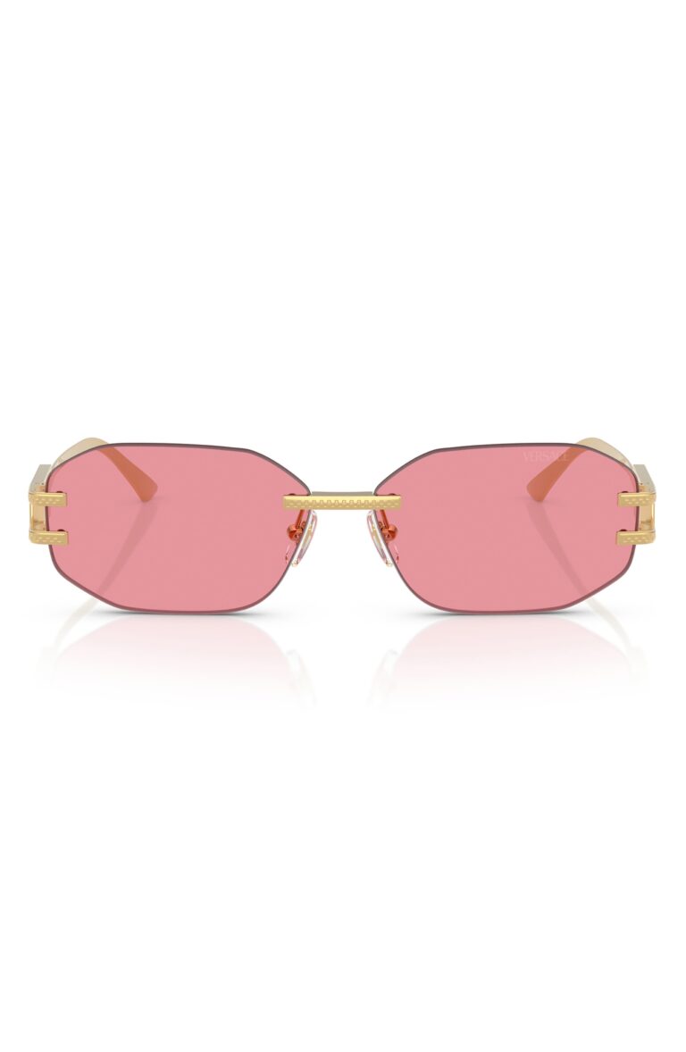 58mm Oval Sunglasses