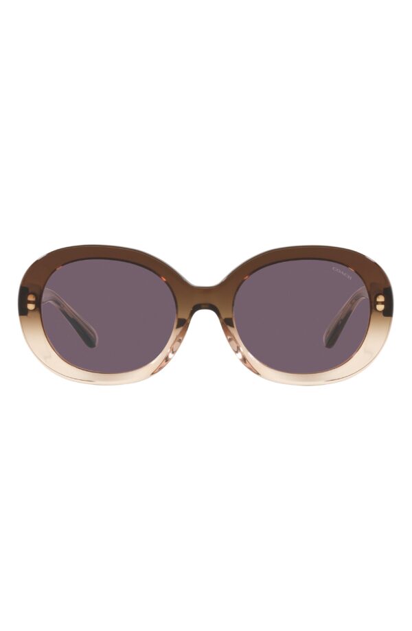 52mm Oval Sunglasses