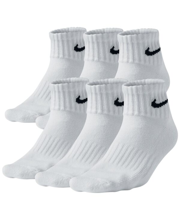 Unisex Quarter Socks, 6-Pack
