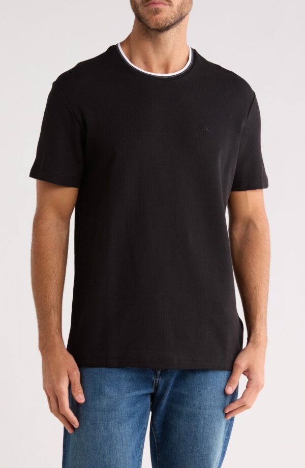 Tipped Microwaffle T-Shirt