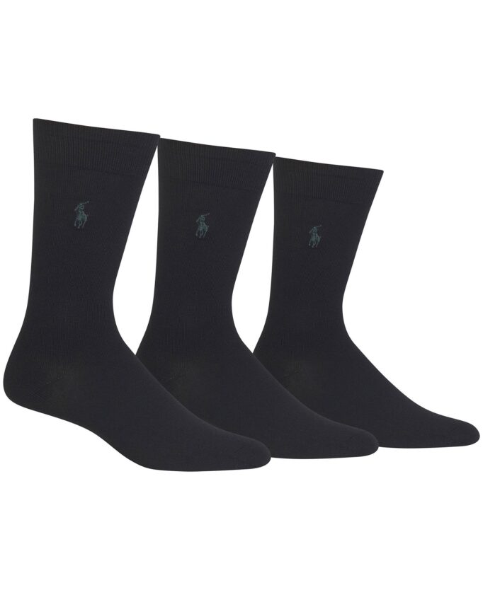Men's 3-Pk. Supersoft Dress Socks