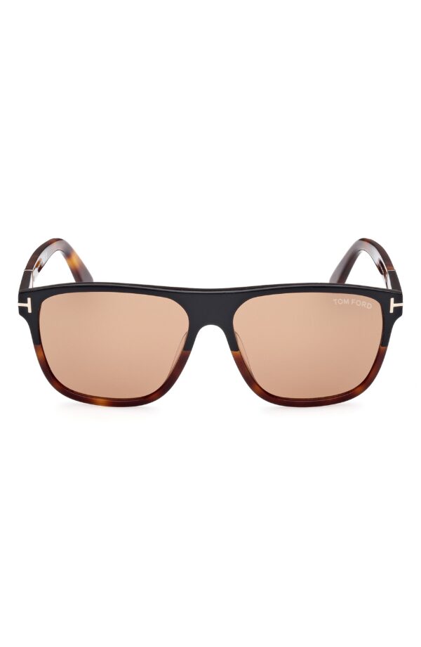 58mm Square Sunglasses