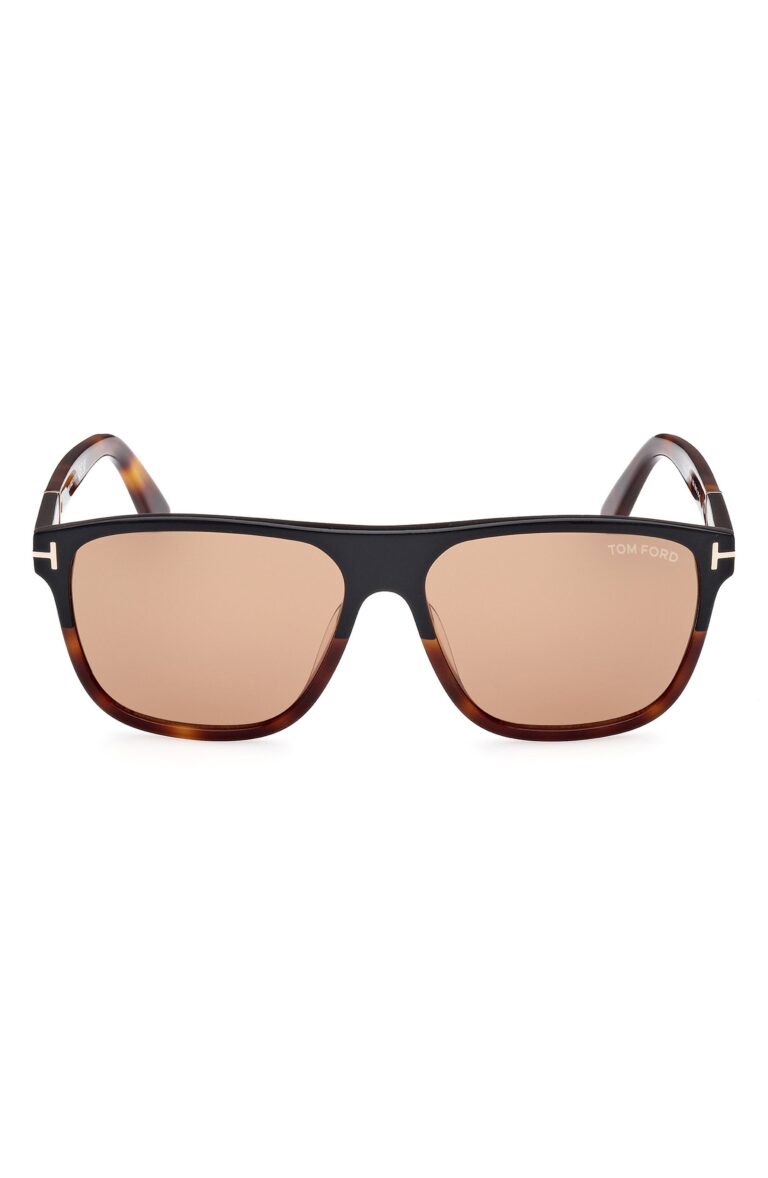 58mm Square Sunglasses